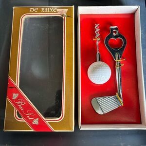 De Luxe Golf Theme Bar Set